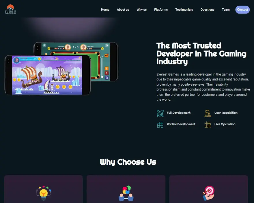 Everest Games — Game development / Mobile games